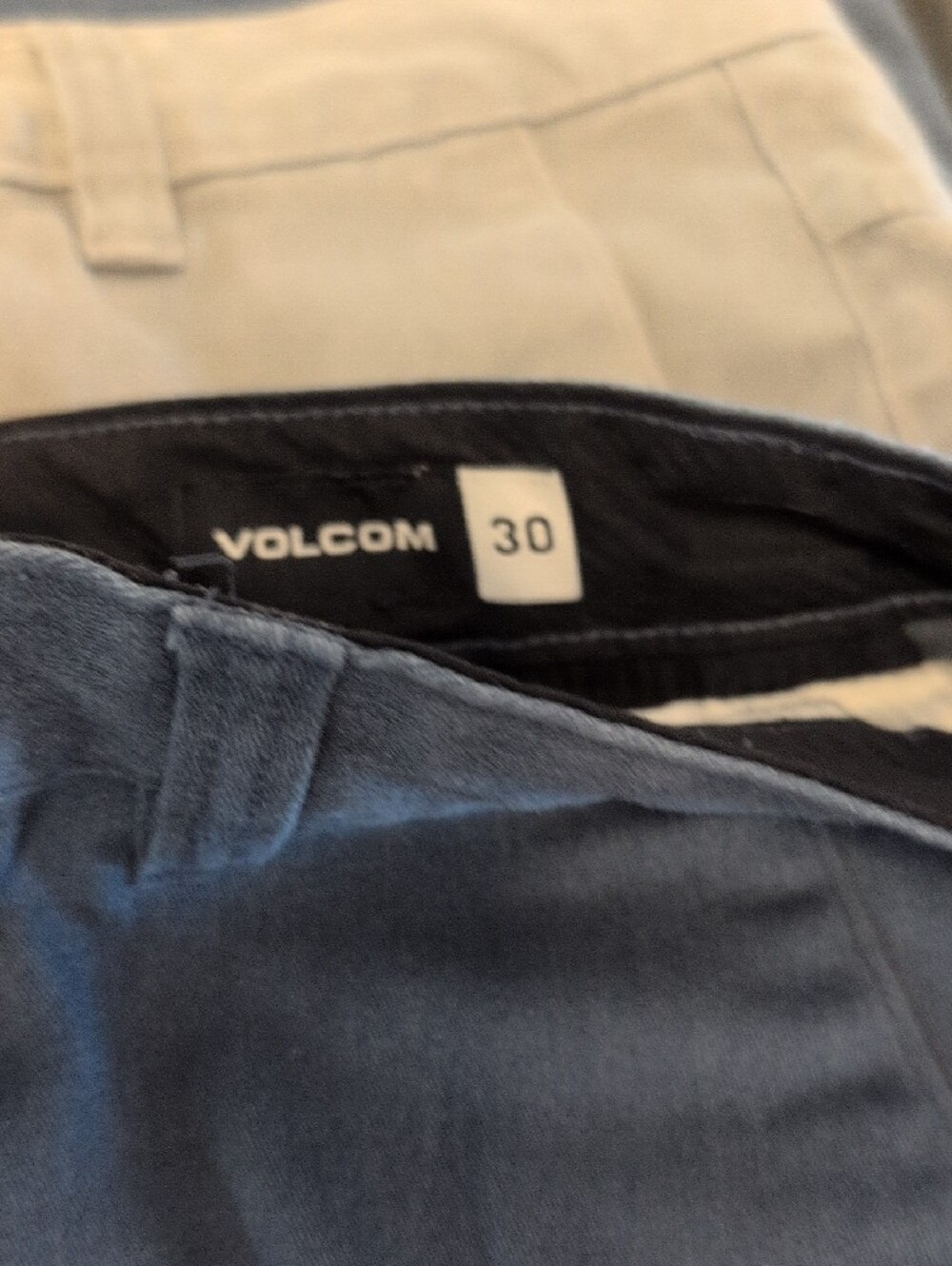 Volcom Men's Chino Shorts Size 30 Lot Of 6 Pairs Of Shorts - Picture 7 of 12